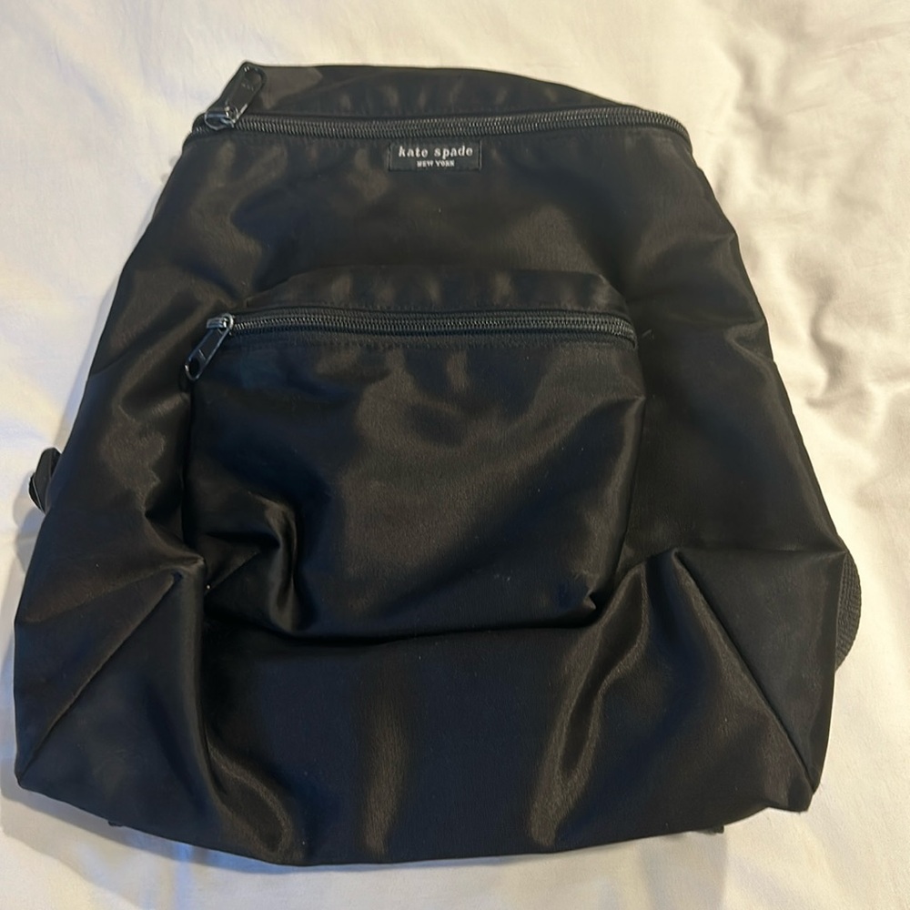 Kate Spade vinyl backpack.